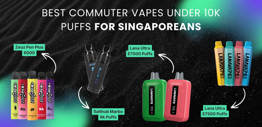 Best Commuter Vapes Under 10,000 Puffs For Singaporeans