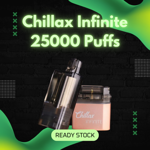 Chillax Infinite 25000 Boost Power Dual Mesh Coil Structure