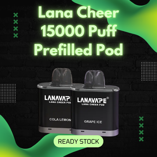Lana Cheer 15000 Puffs Prefilled Pod Device with Type-C Charging