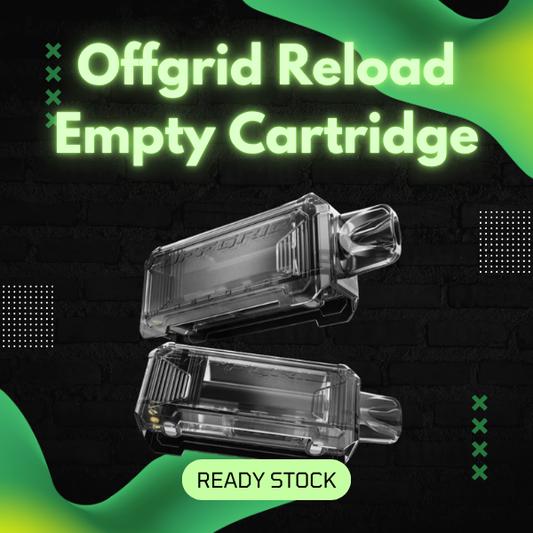 Offgrid Reload replaceable pod disposable vape device