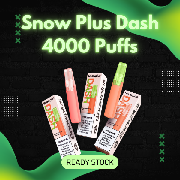Snowplus Dash 4000 Puffs Disposable Vape Device