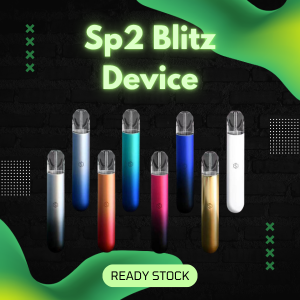 SP2s Blitz Vape Pod Device with smart LED breathing light indicator