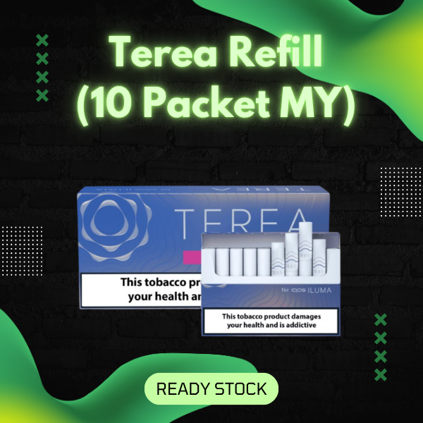 Terea Refill tobacco sticks pack and carton for IQOS ILUMA device