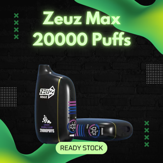 Zeuz Max 20000 Puffs Disposable Vape Dual Mode Device